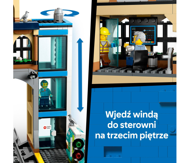 LEGO City 60469 Centralny dworzec kolejowy - 1331644 - zdjęcie 5